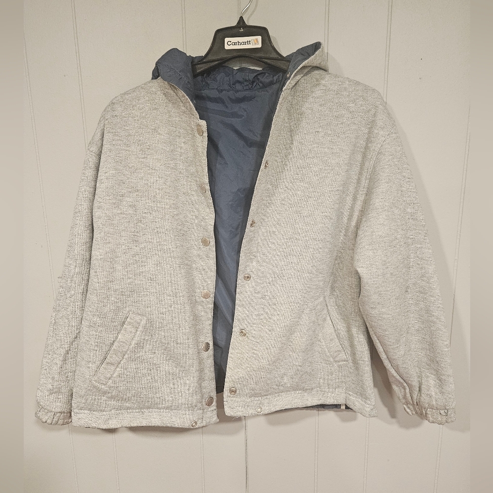 90’s Retro Basic Editions Large Reversible Windbr… - image 6